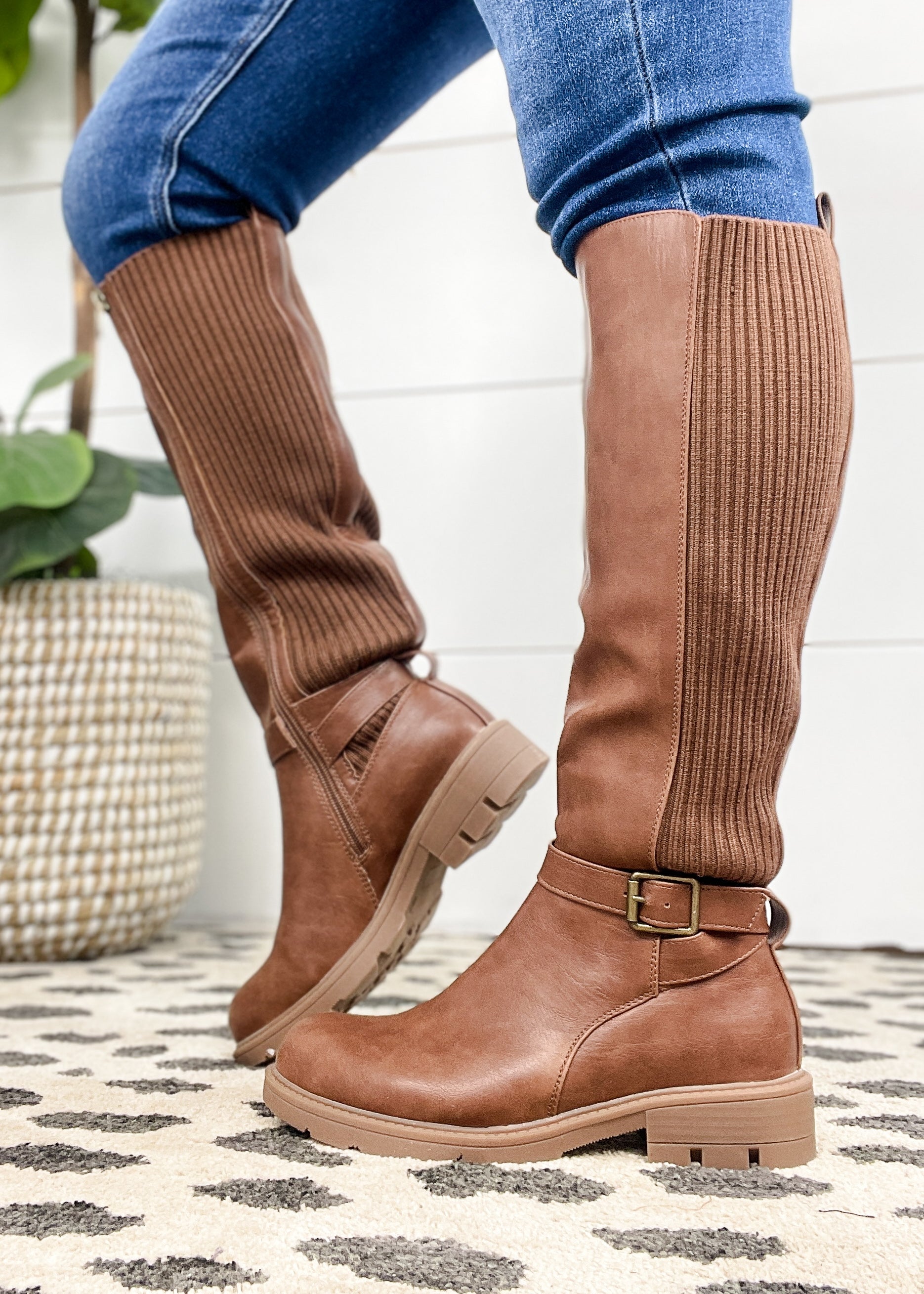 Corkys Hay There Boot Tobacco