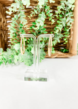 14K Gold Dipped Teardrop Earrings
