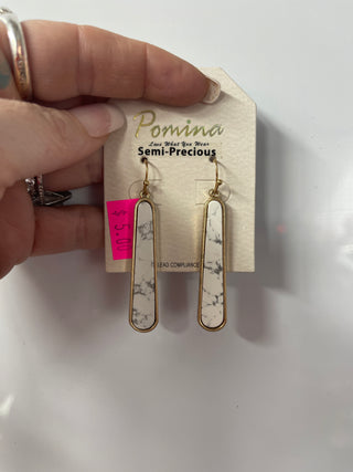Hidalgo Semi Precious Drop Earrings - ALL SALES FINAL -
