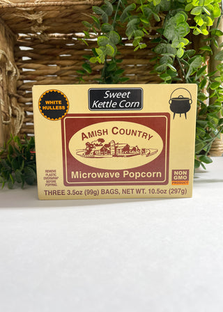 Amish Country 3-Pack Microwave Popcorn