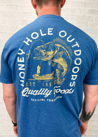 Bass N Boat Honey Hole Short Sleeve Tee