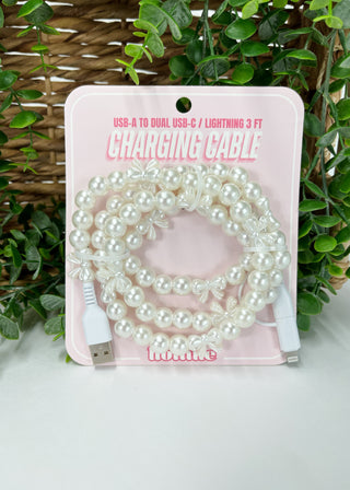 Beaded 3-in-1 Charging Cable