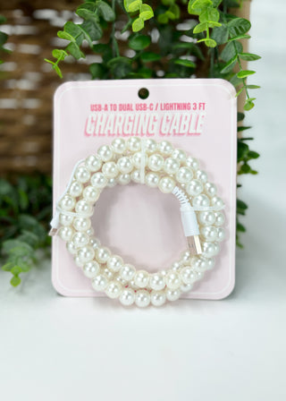 Beaded 3-in-1 Charging Cable