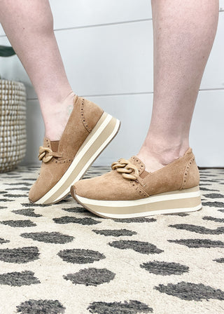 Corkys So What Platform Loafer - Camel