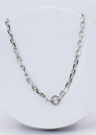 TJ-597 Brooke Chain Silver