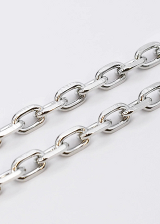 TJ-597 Brooke Chain Silver