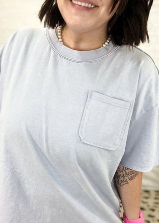 Butterfly Dreams Oversized Pocket T-Shirt