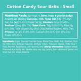 Candy Club Cotton Candy Sour Belts