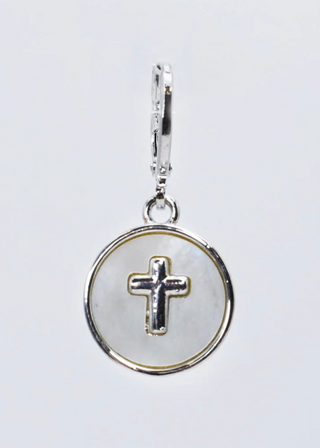 TJ-18 Circle Of Faith Silver Charm