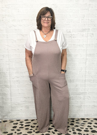 Coco Urban Ribbed Sleeveless Jumpsuit