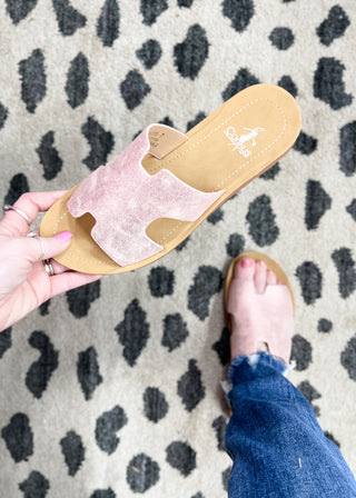 Corkys Bogalusa Sandal - Blush - ALL SALES FINAL -