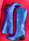 Corkys Howdy Boot - Electric Blue Metallic - ALL SALES FINAL -