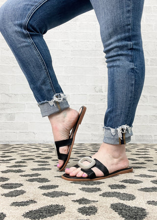 Corkys Ring Around The Rosie Sandal – Black