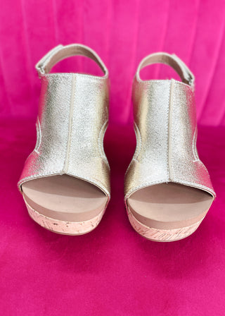 Corkys Tiffanee Wedge - Gold