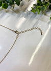 Delaney Leopard Print Epoxy Necklace