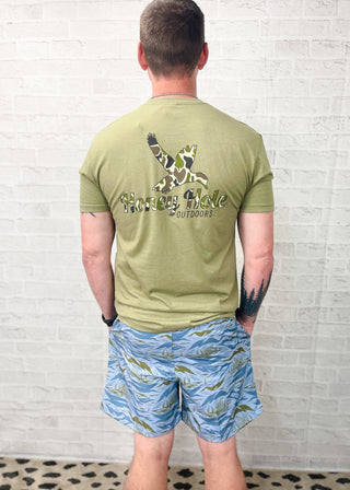 Duck Camo Honey Hole Short Sleeve Tee