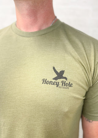Duck Camo Honey Hole Short Sleeve Tee