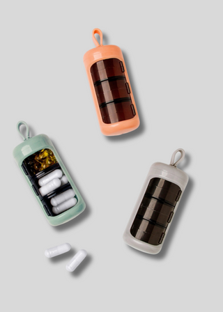 En Route® Care Capsule Pill & Vitamin Case