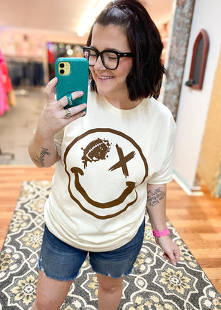 Football Wink Graphic Tee