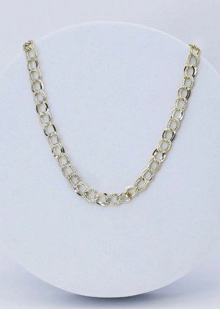 TJ-502 Gold Small Circle Chain