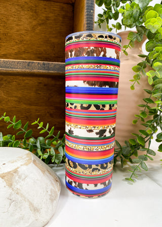 Hardin Serape Print 20oz Tumbler - ALL SALES FINAL -