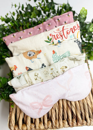 Heat Therapy Rice Eye Mask
