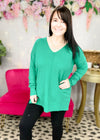Holding Nothin' Back Front Seam Sweater | S-3X