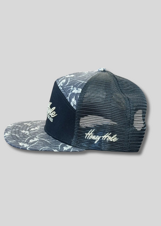 Honey Hole Heritage Flat Bill Hat – Deer Skulls