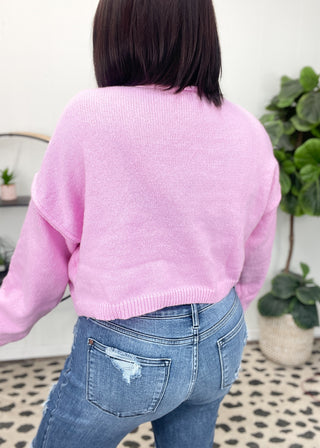 I Love You Oversized Knit Sweater | S-XL