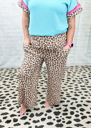 Keeping a Secret Leopard Print Pants