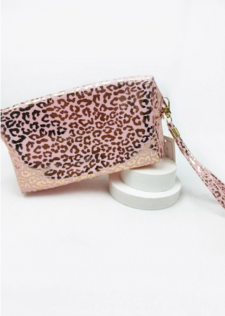 Leopard Luxe Waterproof Cosmetic Bag