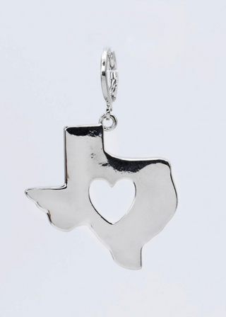 TJ-627 Love Texas Silver Charm