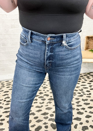 Lovervet Sufficed Tummy Control Bootcut Jeans - LV1449