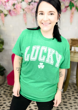 Lucky Graphic T-Shirt | S-2X - ALL SALES FINAL -