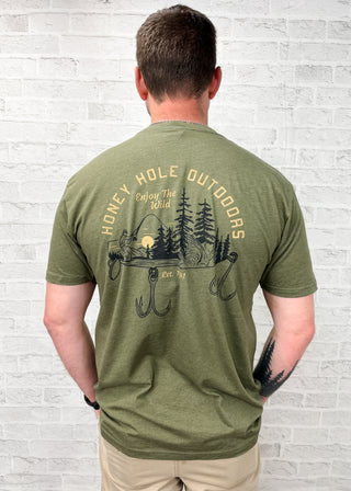 Lure Stream Honey Hole Short Sleeve Tee