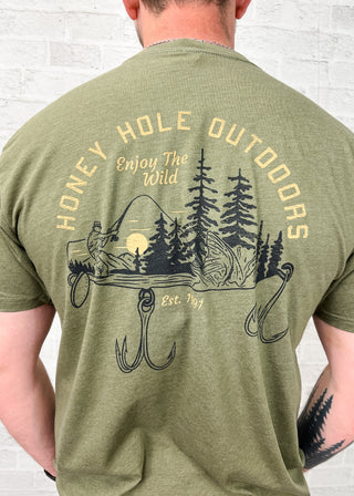 Lure Stream Honey Hole Short Sleeve Tee