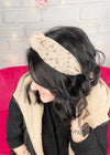 Maisy Rhinestone Stud & Pearl Headband