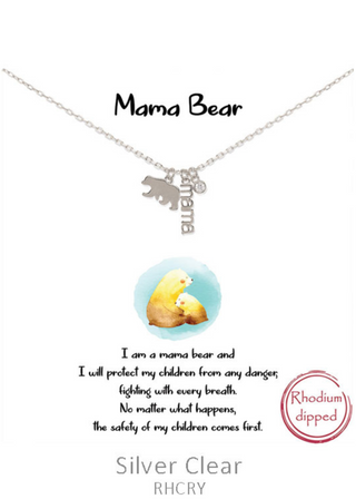 Mama Bear Dainty Necklace