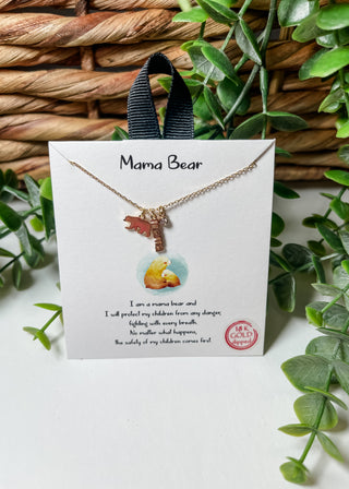 Mama Bear Dainty Necklace