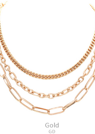 Multi Layered Chain Necklace