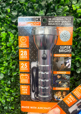 Roughneck LED Flashlight with Strap