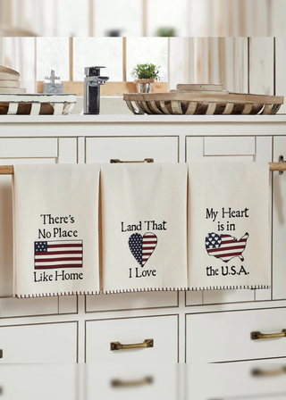 The Land That I Love Tea Towel Set of 3