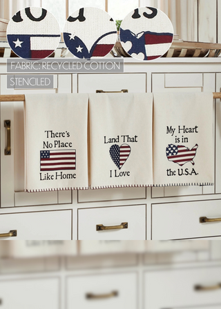 The Land That I Love Tea Towel Set of 3