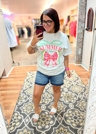 Watermelon Summer Vibes Graphic T-Shirt