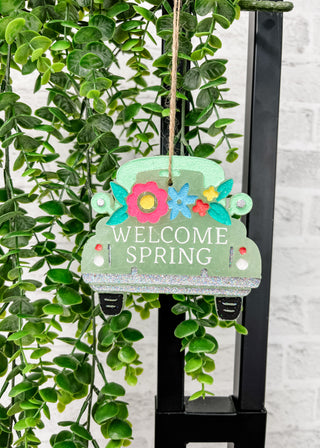 Welcome Spring Truck Car Freshie - Amazing Grace
