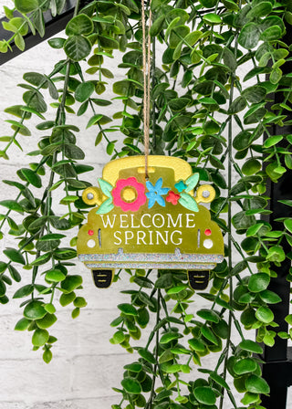 Welcome Spring Truck Car Freshie - Amazing Grace