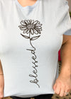 Blessed Flower Graphic T-Shirt