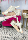 Corkys Carley Wedge - Antique Gold