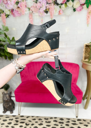 Corkys Carley Wedge - Black