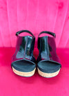 Corkys Carley Wedge - Black Patent